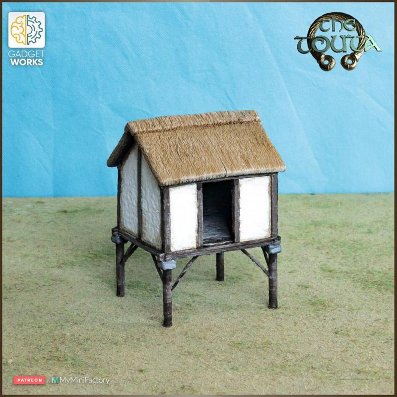 Gaul raised storehouse - The Touta