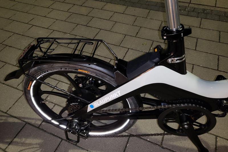 Gepäckträgeradapter für / rack mount adapter for Blaupunkt Fiene Fiete Henri Ebikes