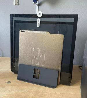 GLASS LID SUPPORT V2 by REIS