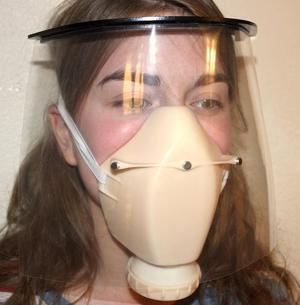 Custom fit filtration mask