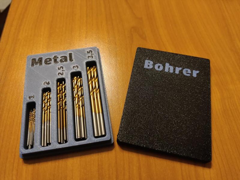 Drillbox for small drills