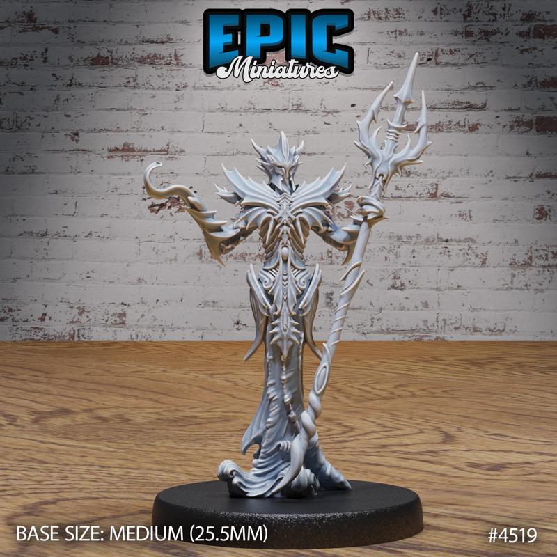 Water Myrmidon ‧ DnD Miniature ‧ Tabletop Miniatures ‧ Gaming Monster ‧ 3D Model ‧ RPG ‧ DnDminis ‧ STL FILE