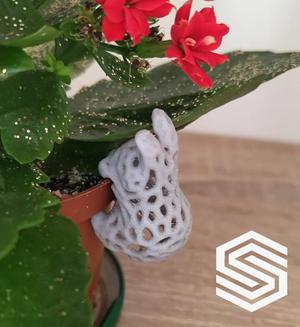 A cute voronoi hanging bunny