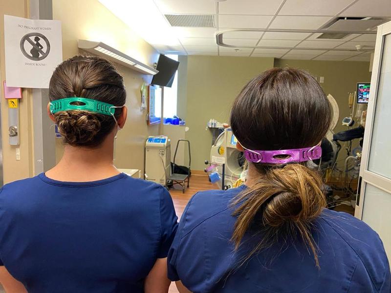 3D Printed Mask Buckle - Ear Saver