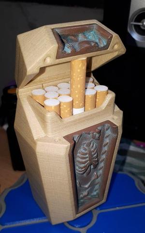 cigarette case coffin