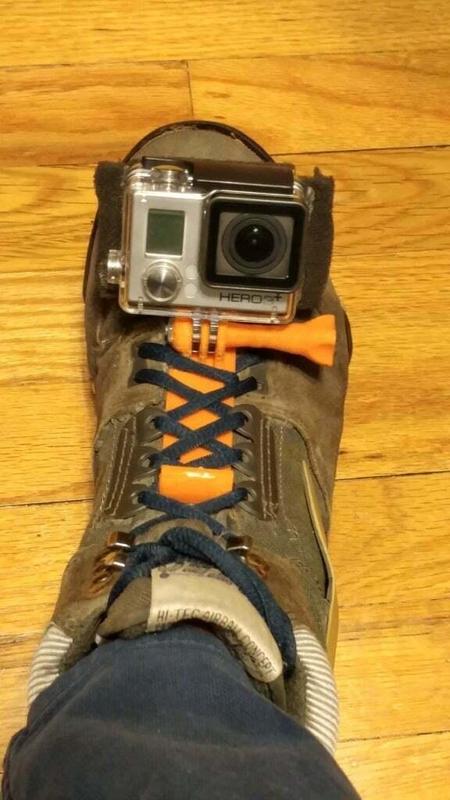 Paramotor GoPro Shoe Mount