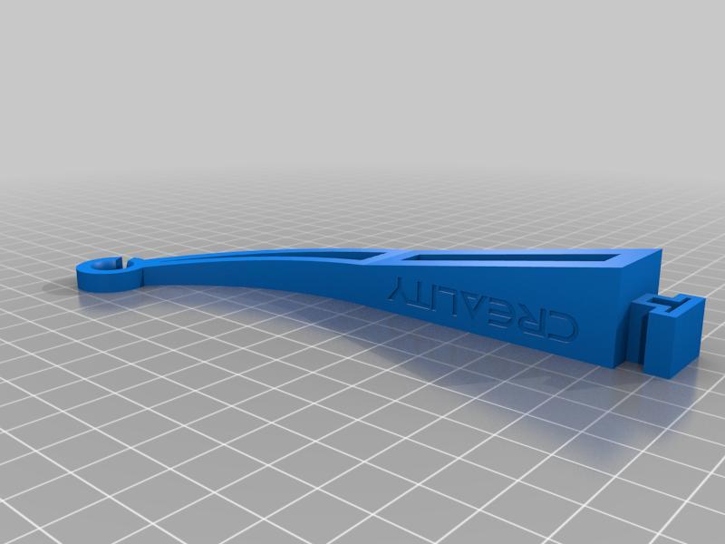 Filament guide for Ender 3 with logo
