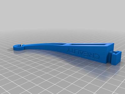 Filament guide for Ender 3 with logo