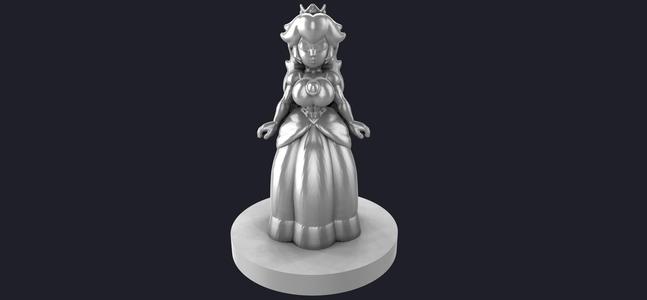Princess Peach 3D MODEL