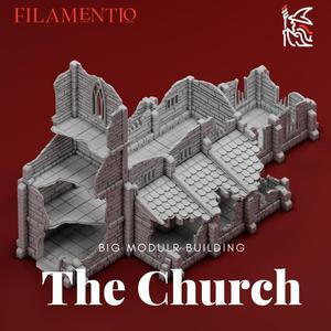 Complete and destroyed Church