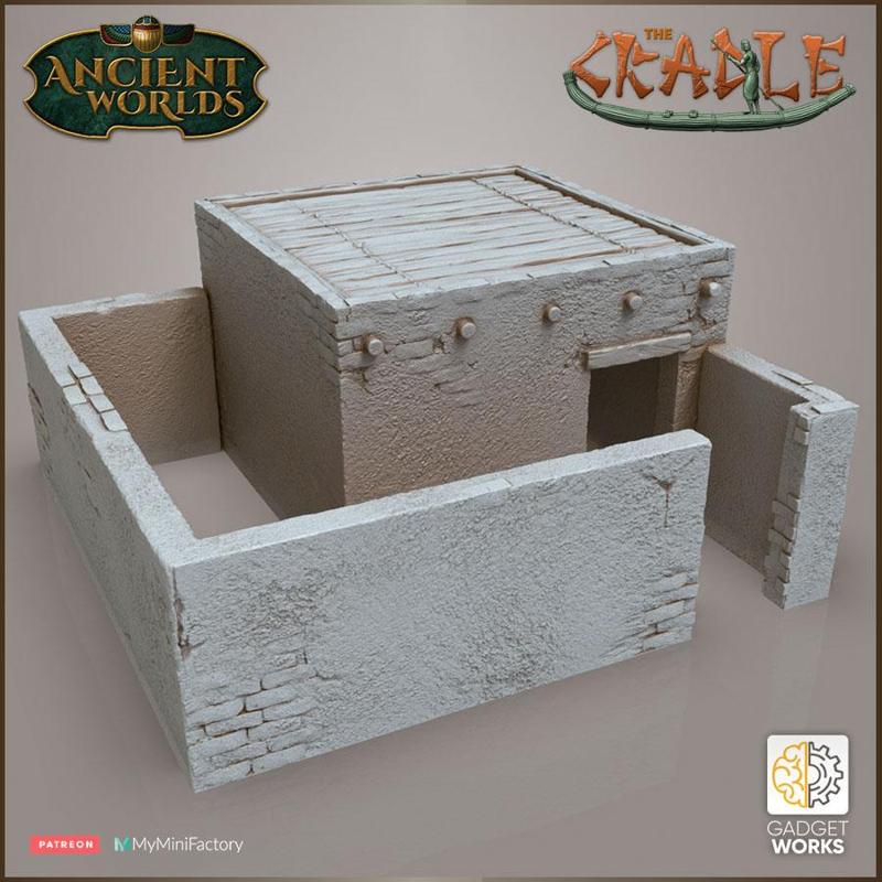 Mesopotamian Mud brick house - The Cradle