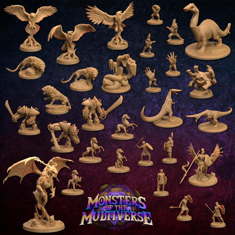 Monsters of The Multiverse | Trapper Tier | PRESUPPORTED | Legacy Models Included