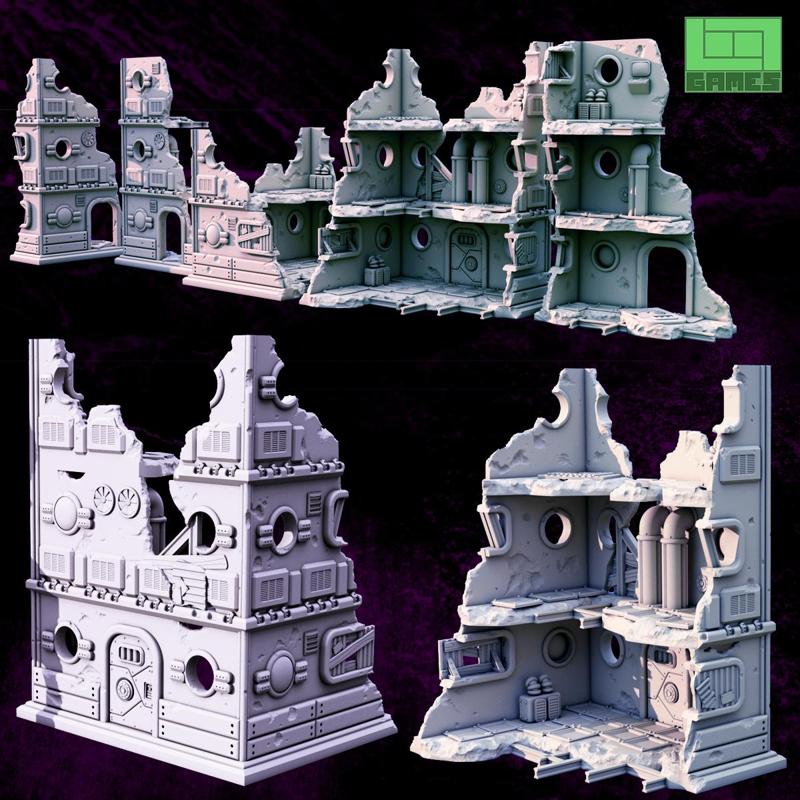 Modular Derelict Ruin