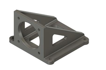 NEMA 34 motor bracket
