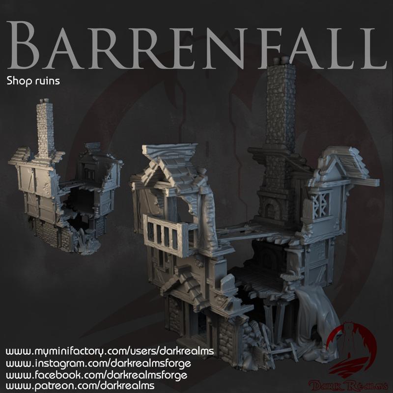 Dark Realms - Barrenfall - Shop Ruins