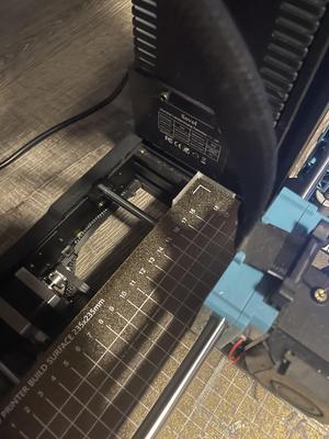 SOVOL SV06 bed guide