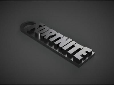 fortnite keychain