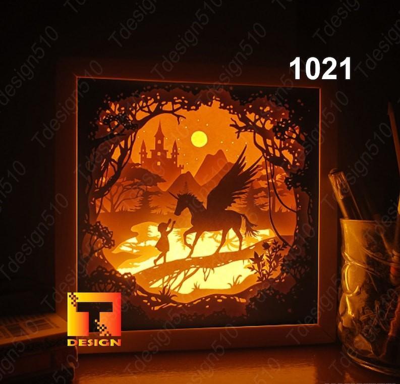 Unicorn Pegasus light box