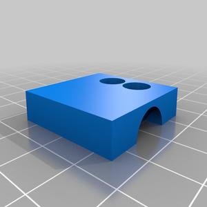 Anycubic I3 Mega  Kabelhalter am Heizbett
