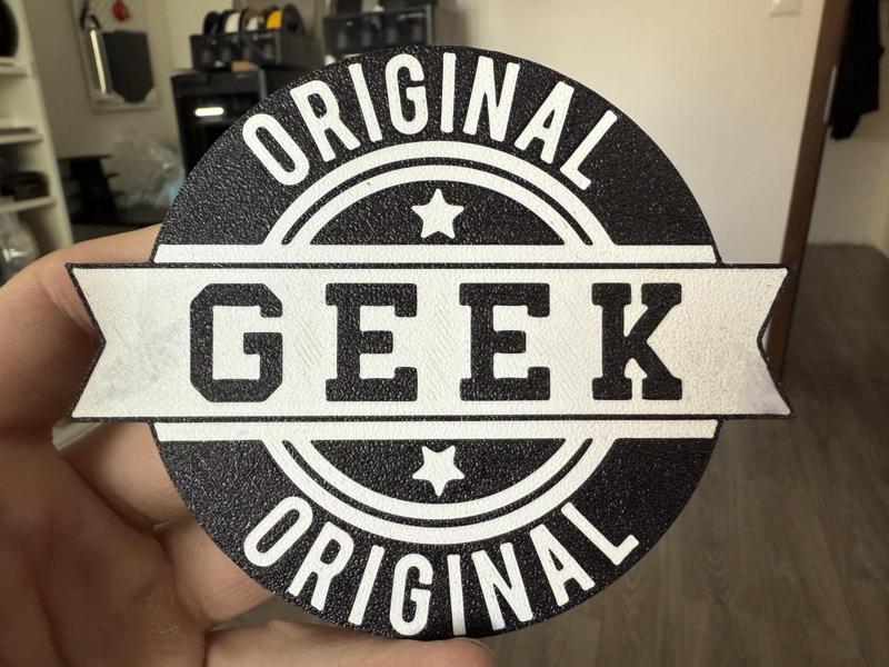 Original Geek coaster