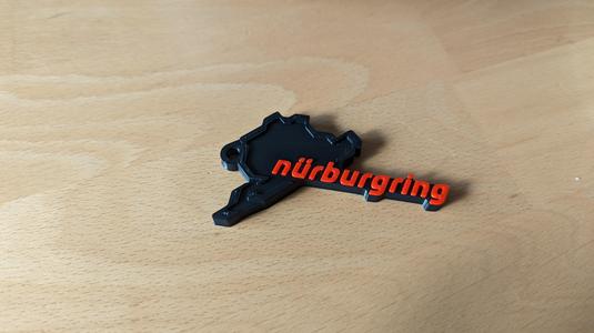 Keychain Nürburgring Multi Color