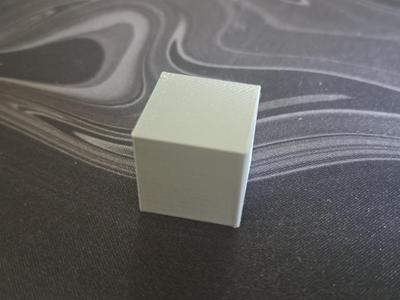 calibration cube 20mm 