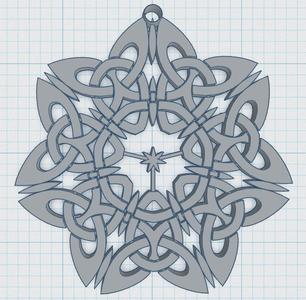 Celtic Snowflake 14