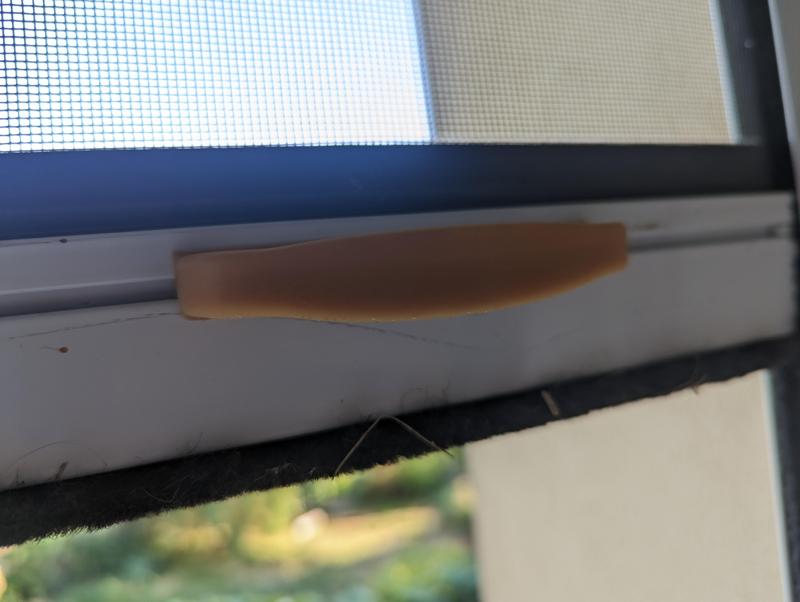 Mosquito screen handles
