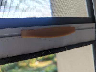 Mosquito screen handles