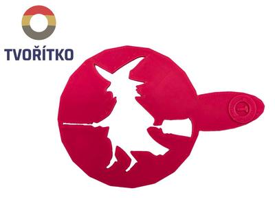 Coffee stencil - Witch