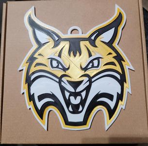 QUINNIPIAC 3D Logo 180mm series