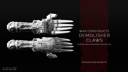 Constructs - Kaliakos Anathema Construct (Demolisher Claws)