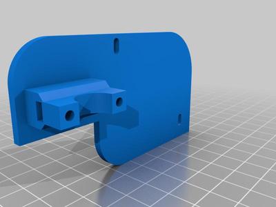 Simple bracket for mount E3D V6 on Anet A8