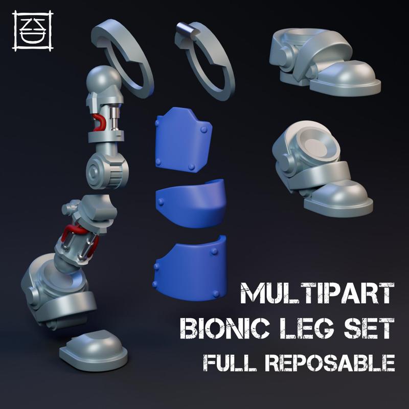 MULTIPART BIONIC LEG SET