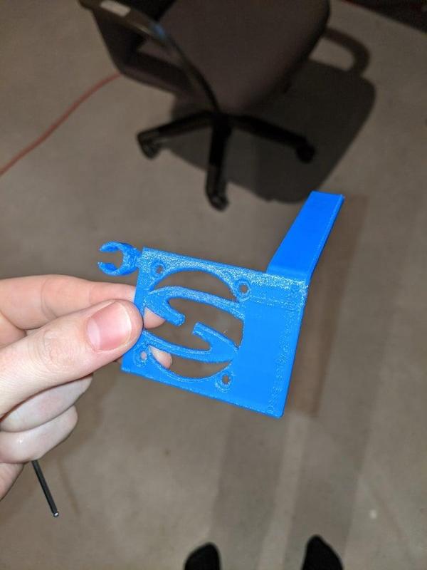 PrintrBot Led, Cable Holder, and Fan Shroud