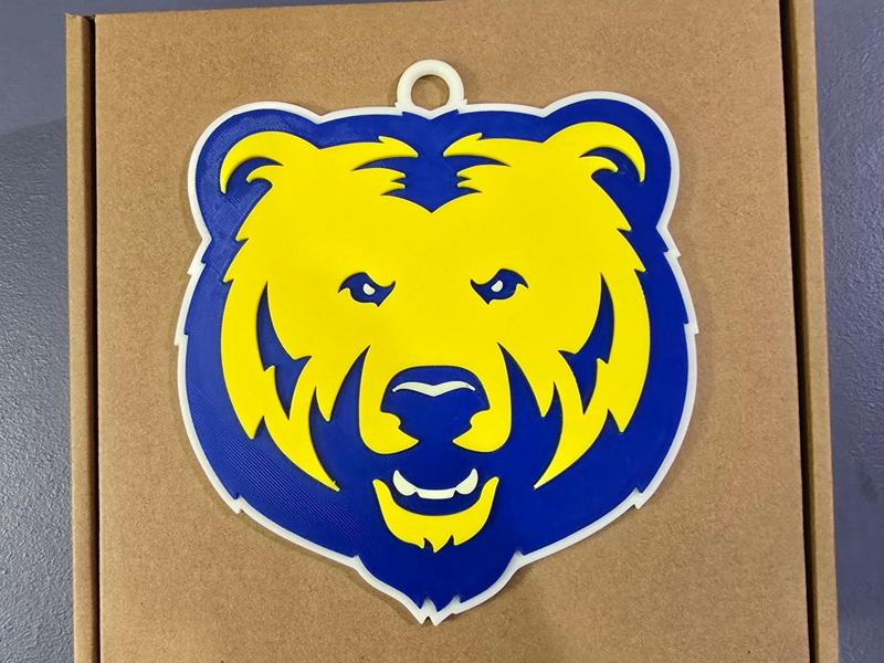 NORTHERN COLORADO 3D Logo 180mm series