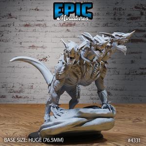 Cerberus Prime ‧ DnD Miniature ‧ Tabletop Miniatures ‧ Gaming Monster ‧ 3D Model ‧ RPG ‧ DnDminis ‧ STL FILE