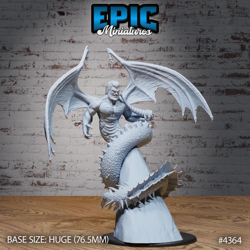 Titan Geryon ‧ DnD Miniature ‧ Tabletop Miniatures ‧ Gaming Monster ‧ 3D Model ‧ RPG ‧ DnDminis ‧ STL FILE