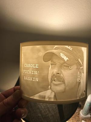 Joe Exotic Lithophane