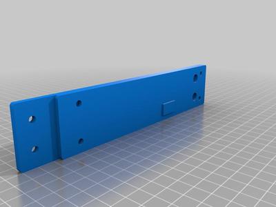 Ender 5 Plus adapter for Meanwell RSP-500-24 PSU (rear exhaust)