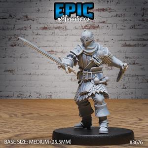 Masked Bandit Attack ‧ DnD Miniature ‧ Tabletop Miniatures ‧ Gaming Monster ‧ 3D Model ‧ RPG ‧ DnDminis ‧ STL FILE