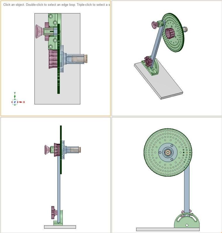 Small lathe improvements: index wheel