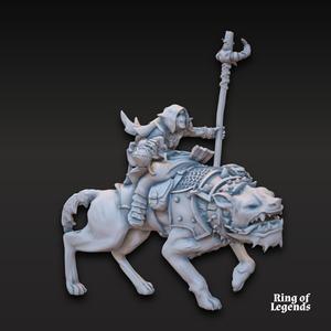 Goblin Shaman on Warg – Digital | Goblins of the Cave | Fantasy | Ring of legends