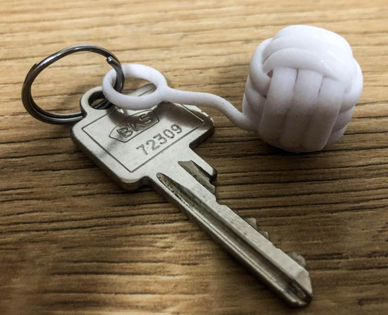 Printable Monkey's Fist Keychain v1