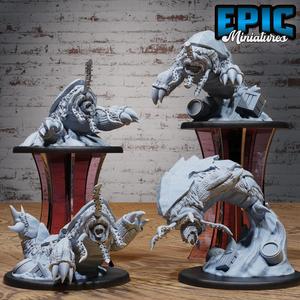 Subterranean Horror Set ‧ DnD Miniature ‧ Tabletop Miniatures ‧ Gaming Monster ‧ 3D Model ‧ RPG ‧ DnDminis ‧ STL FILE