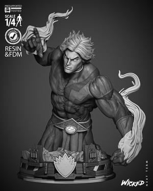 WICKED MARVEL ADAM WARLOCK BUST : TESTED AND READY FOR 3D PRINTING