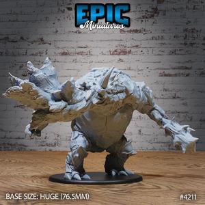 Mountain Beast Fire Breath ‧ DnD Miniature ‧ Tabletop Miniatures ‧ Gaming Monster ‧ 3D Model ‧ RPG ‧ DnDminis ‧ STL FILE