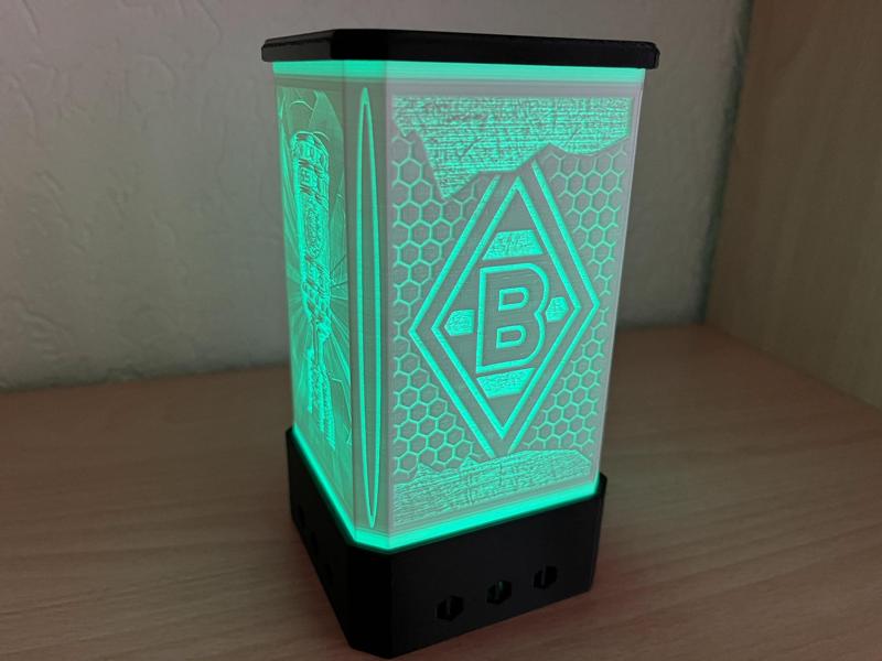 Borussia Mönchengladbach Lamp - Lithophane