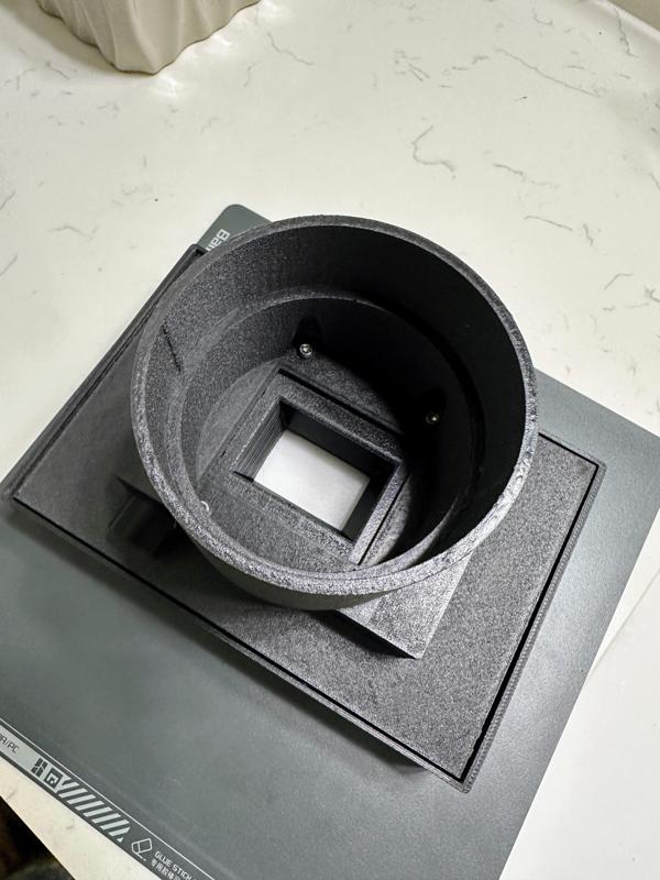 Analog film scan device for (D)SLR (modified)