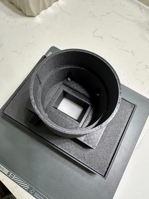 Analog film scan device for (D)SLR (modified)